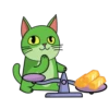 Green cat mov 10