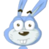 CARTOON CHICKEN & BLUE BUNNY 18