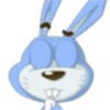 CARTOON CHICKEN & BLUE BUNNY 21