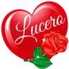 SAN VALENTÍN NOMBRE CORAZON CON ROSA 24