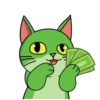 Green cat mov 18