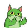 Green cat mov 20