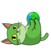 Green cat mov 22
