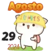 calendario #2 🗓️ agosto 2024 5