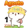 calendario #1 🗓️ agosto 2024 9