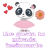 Me gusta tu mirada insinuante