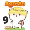 calendario #1 🗓️ agosto 2024 19