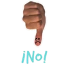 ¡No!