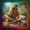 Meninas hippies 25