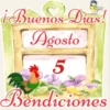 CALENDARIO MES AGOSTO 2024 23