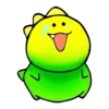 Green Dino 5