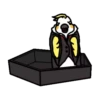 Halloween bird 9