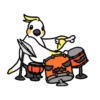 Halloween bird 11