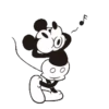 ● Mickey Mouse ○ Blanco & Negro ● 18