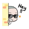 Skinhead Boy Animated Sticker 6