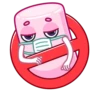 Marshmallow rosa 10