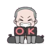 Skinhead Boy Animated Sticker 16
