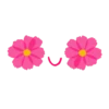 Adesivos rosa 16