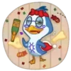 Pingüino animado 6