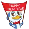 Pingüino animado 10