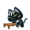 cool black kitty # 1. mov 6