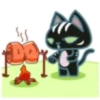 cool black kitty # 1. mov 14