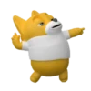🐶3D yellow dog🐶 Mov 8