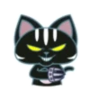 cool black kitty # 1. mov 16