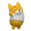 🐶3D yellow dog🐶 Mov 13