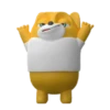 🐶3D yellow dog🐶 Mov 14