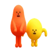 Orange and yellow 1 5
