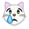 ● White Cat Emoji ● 5