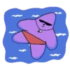 Purple star 9