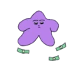Purple star 18