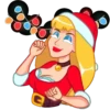 Christmas girl 12