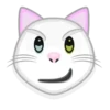 ● White Cat Emoji ● 8