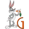 ABC BUGS BUNNY CREADO POR BLANCA 6