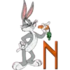 ABC BUGS BUNNY CREADO POR BLANCA 7