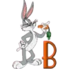ABC BUGS BUNNY CREADO POR BLANCA 12