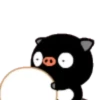 Cerdito negro 12