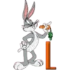 ABC BUGS BUNNY CREADO POR BLANCA 20