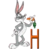 ABC BUGS BUNNY CREADO POR BLANCA 22