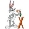 ABC BUGS BUNNY CREADO POR BLANCA 26
