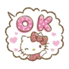 Hello Kitty Rosa 15