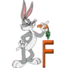 ABC BUGS BUNNY CREADO POR BLANCA 29