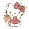 Hello Kitty Rosa 19