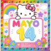 CALENDARIO MAYO 1-15 HELLO KITTY 10