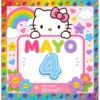CALENDARIO MAYO 1-15 HELLO KITTY 9