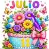 CALENDARIO MES JULIO -26 💐 12