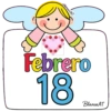 CALENDARIO ANGELITO DE FEBRERO 8